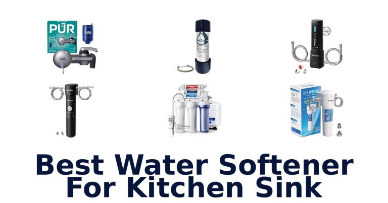 best water softener for kitchen sink