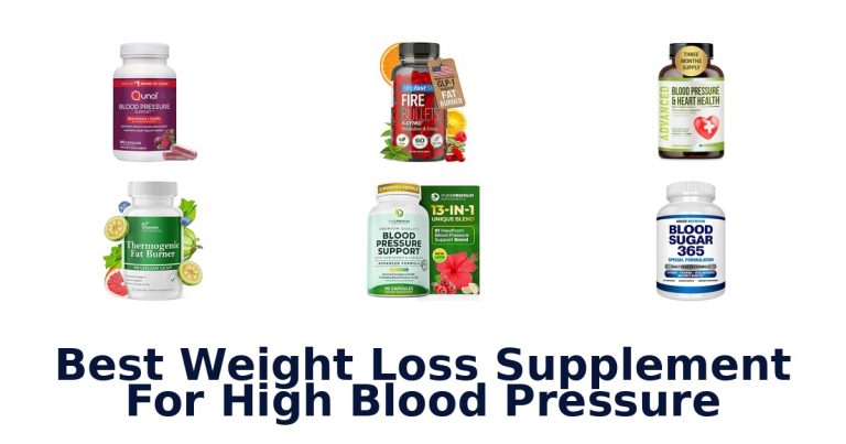 best weight loss supplement for high blood pressure