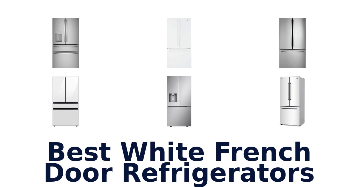 best white french door refrigerators