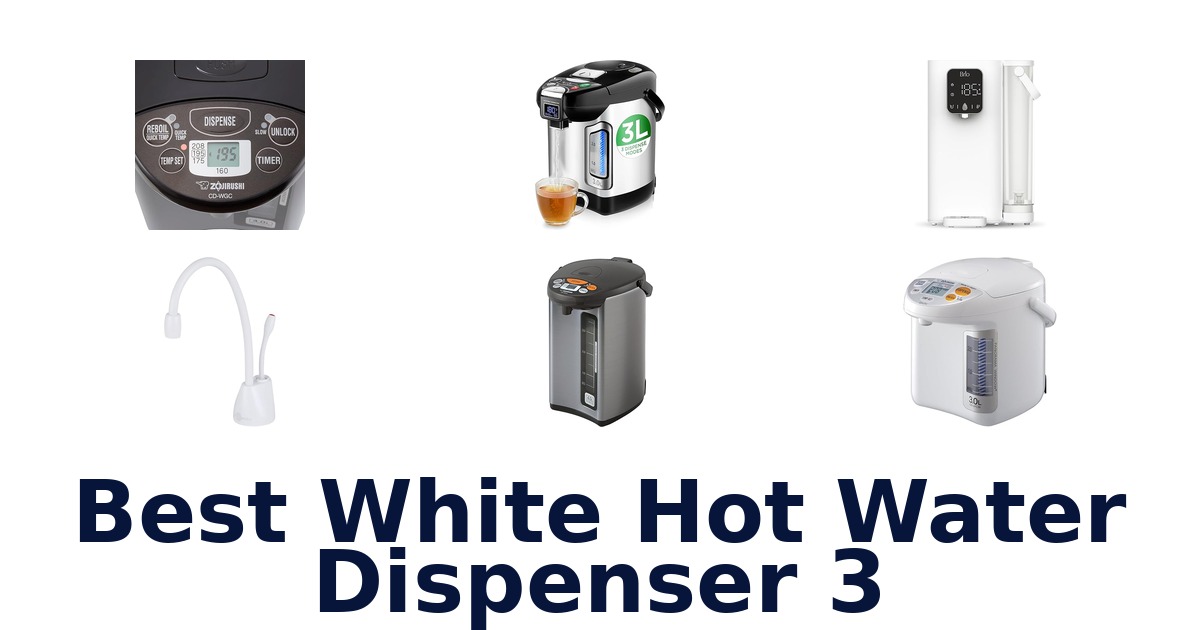 best white hot water dispenser 3