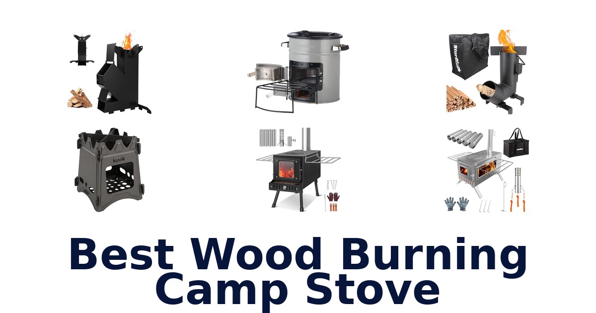 best wood burning camp stove