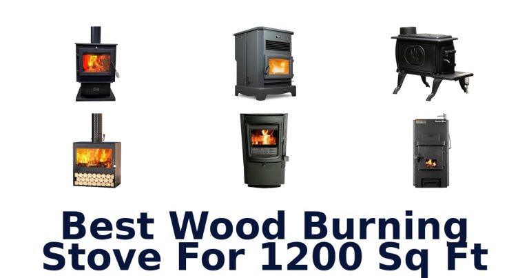 best wood burning stove for 1200 sq ft