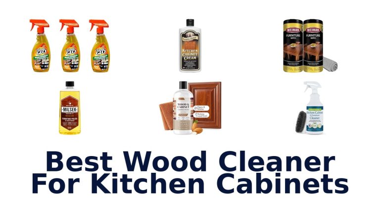 best wood cleaner for kitchen cabinets