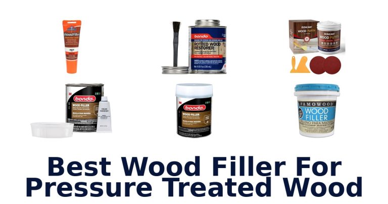 best wood filler for pressure treated wood