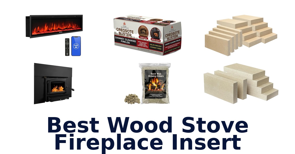 best wood stove fireplace insert
