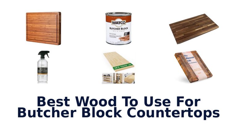 best wood to use for butcher block countertops